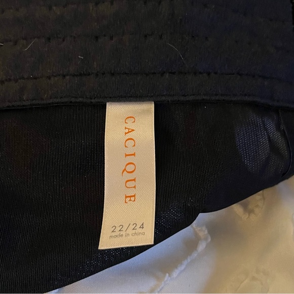 Cacique Black Lace Garter Belt - Picture 5 of 6